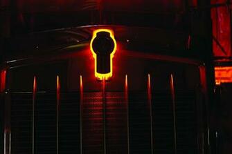 Stealth Amber Kenworth Logo Emblem