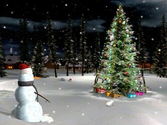 3d Christmas Eve Screensaver