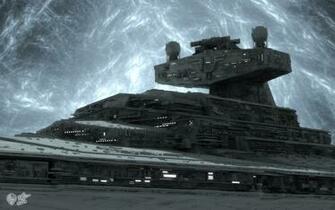 Star Wars Outer Space Spaceships Destroyer Wallpaper