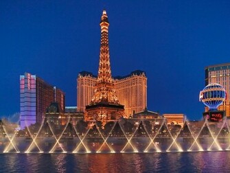 Las Vegas Wallpaper Stockphoto