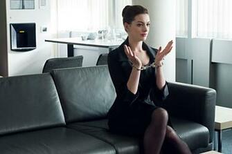 Handcuffed Anne Hathaway Desktop Background HD