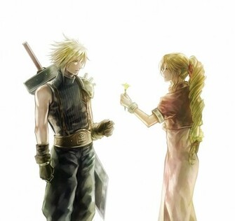 Cloud Aerith Wallpaper