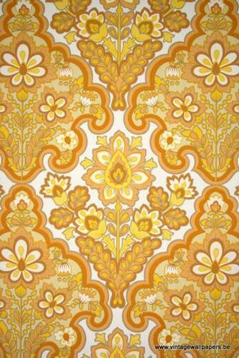 Modern Baroque Style Wallpaper