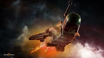 Wallpaper Starwars Lego Bobafett Starwarslego
