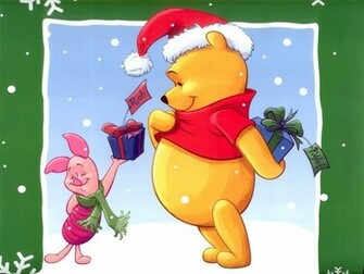 Christmas Computer Wallpaper Winnie The Pooh