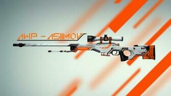 Awp Asiimov Cs Go Counter Strike Global Offensive Skin