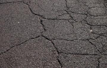 Wallpaper Road Asphalt Cracked Coating Image For Desktop