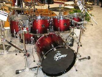 Gretsch Drums Wallpaper Drum Set