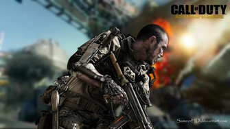 Call Of Duty Advanced Warfare Game Wallpaper