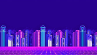 Neon Purple 4k Wallpaper