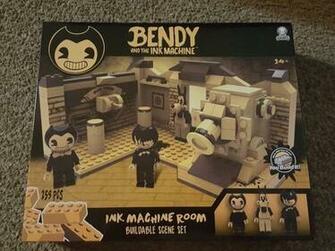 Ultra Rare Bendy And The Ink Machine Lego Set Room Faith S
