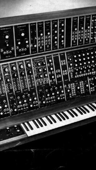 Music Synthesizer Wallpaper