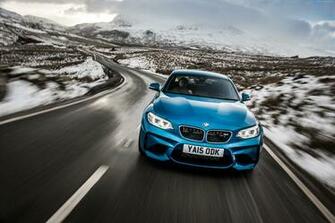 Wallpaper Bmw M2 Blue Coupe Cars Bikes