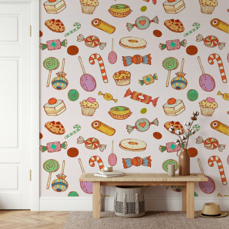 Candies And Sweets Wallpaper