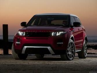 Red Land Rover Range Evoque Doors