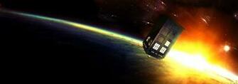 Tardis Dualscreen Wallpaper By G4lik