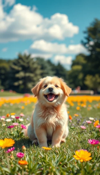Cute Dog Phone Wallpaper