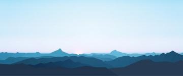 Minimalist Mountains Widescreenwallpaper