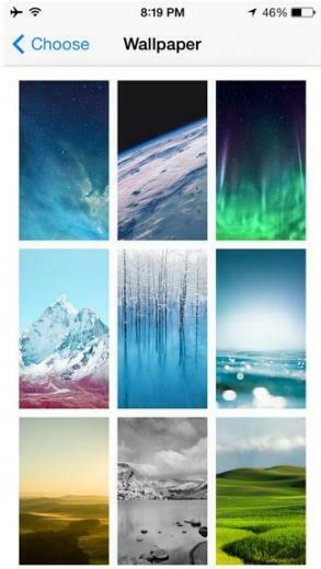 Navigate To Settings Wallpaper Brightness Then Set A New