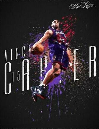 Vince Carter In Sick Raptors Throwback Nba Basketball