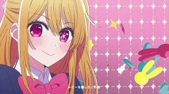 Yoasobi Oshi No Ko Anime Girls Japanese Star Eyes Looking At