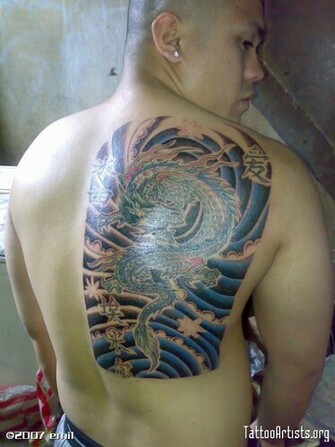 Japanese Inspired Backgroundtattoo Under Construction