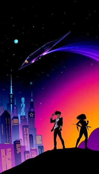 Cowboy Bebop Phone Wallpaper