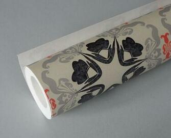 Navy Silver Stylish High Quality Wallpaper Orange Blue Red