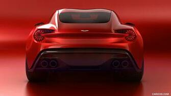 Aston Martin Vanquish Zagato Concept Rear HD Wallpaper