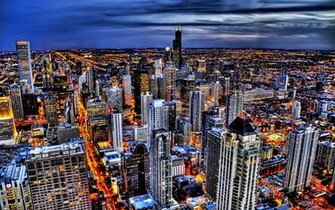 City Lights HD Wallpaper