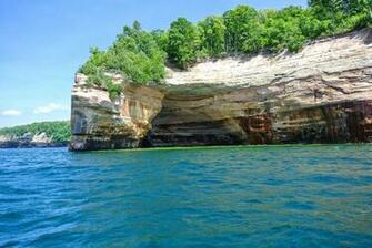 Lake Superior Lakeshore Michigan Outdoors Pictured Rocks