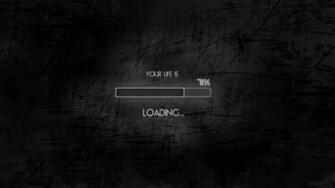 Life Light Gray Wallpaper Art Black HD Desktop
