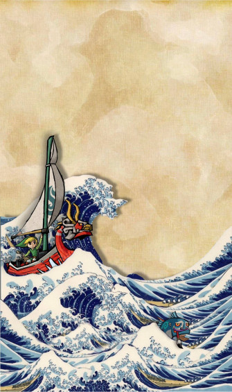 Japanese Wave Wallpaper
