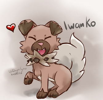 Rockruff By Dragonempress666