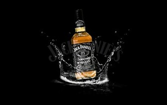 Jack Daniels On Water Widescreen Wallpaper HD Desktop Background Pc