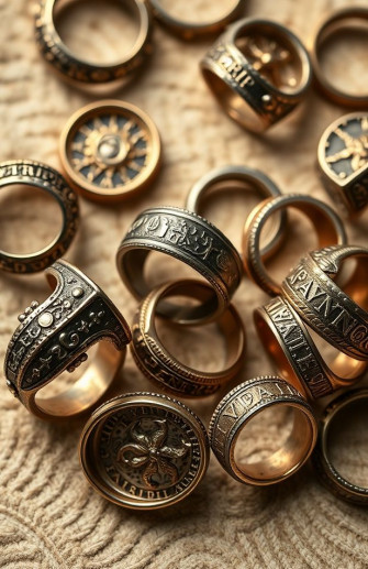 Wallpaper Of Roman Rings