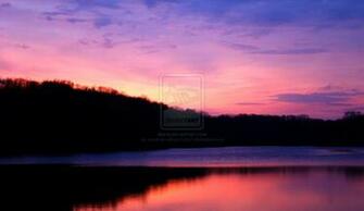 On Lakeside At Sunset Wallpaper High Resolution