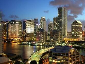 Miami Skyline Wallpaper
