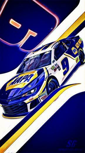Chase Elliott New Paint L E T For
