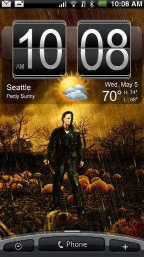 Bigger Michael Myers Live Wallpaper For Android Screenshot