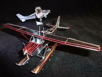 Cessna Floatplane With Early In Background Enhanced