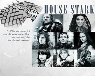 Game Of Thrones Bilder House Stark Hintergrund Fotos