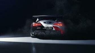 Toyota Gr Supra Gt4 Concept 4k 5k Wallpaper HD Car
