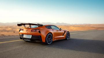 Wallpaper 4k Chevrolet Corvette Zr1 Rear