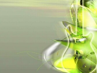 Lime Green Wallpaper Guitar