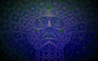 Tool Grey Psychedelic Wallpaper