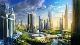 Future City Wallpaper