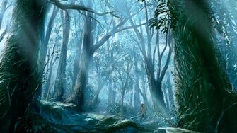 Anime Forest Wallpaper