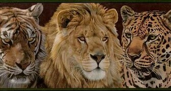 Safari Wallpaper Border Inc