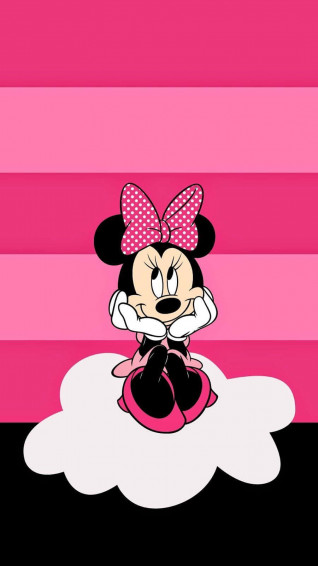 Minnie Mouse Pink Wallpaper